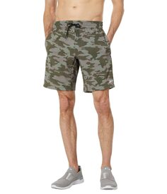 Шорты Reebok, Workout Ready Camo All Over Print Shorts