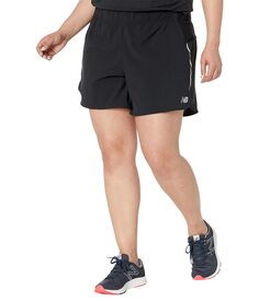 Шорты New Balance, Plus Size Impact Run 5&quot; Shorts