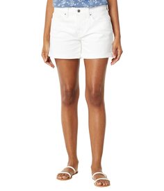 Шорты Lucky Brand, Mid-Rise Ava Shorts in Bright White