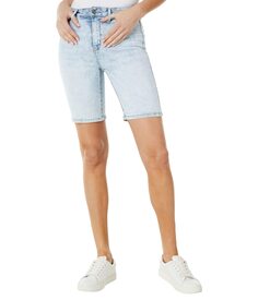 Шорты U.S. POLO ASSN., 9&quot; High-Rise Stretch Denim Bermuda in Victoria Wash