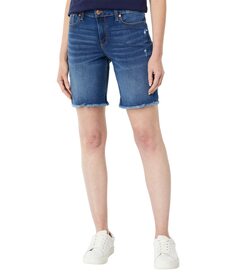 Шорты U.S. POLO ASSN., 7&quot; Mid-Rise Stretch Denim Bermuda in Medium Enzyme Wash