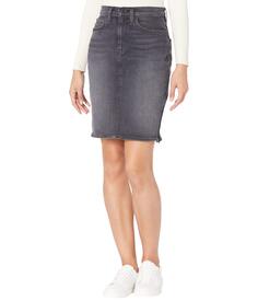 Юбка Hudson Jeans, Centerfold High-Rise Pencil Skirt in Ghosts