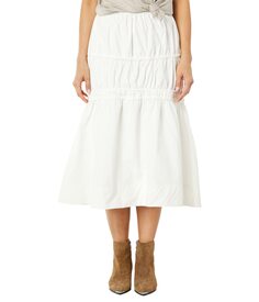 Юбка MOON RIVER, Tie Detailed Maxi Tiered Skirt