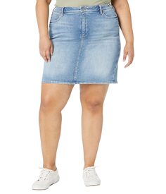 Юбка NYDJ Plus Size, Plus Size Five-Pocket Skirt in Quinta
