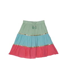 Юбка PEEK, Color-Blocked Swiss Dot Skirt