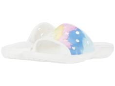 Шлепанцы Crocs, Classic Slide - Tie-Dye Graphics