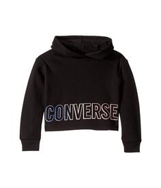 Худи Converse Kids, Fleece Glitter Wordmark Logo Pullover Hoodie