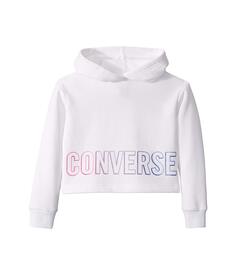 Худи Converse Kids, Fleece Glitter Wordmark Logo Pullover Hoodie
