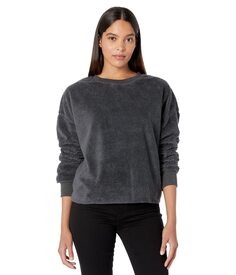 Худи Dylan by True Grit, Sherpa Drop Shoulder Crew Neck Sweatshirts