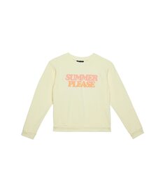 Пуловер Tiny Whales, Summer Please Graphic Boxy Sweatshirt