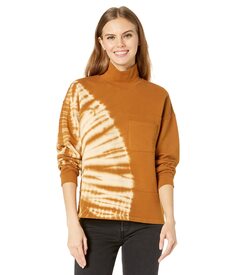 Пуловер Madewell, Tie-Dye (Re)sourced Cotton Mockneck Pocket Sweatshirt