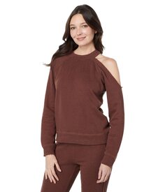 Пуловер Chaser, Linen French Terry Vented Shoulder Mock Neck Pullover