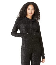 Худи Juicy Couture, Wale Velour Track Hoodie