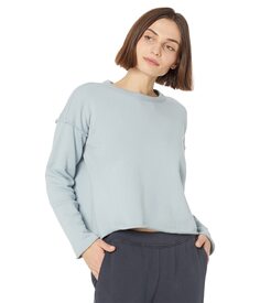 Худи Eileen Fisher, Petite Crew Neck Box Top in Organic Cotton French Terry