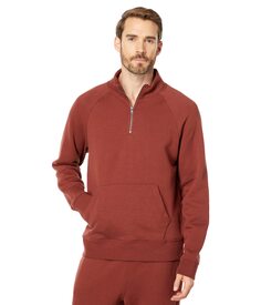 Флисовый худи Madewell, Foundational Fleece 1/4 Zip