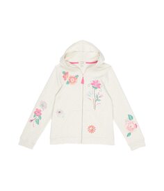 Худи PEEK, Flower Embroidered Hooded Zip-Up Jacket