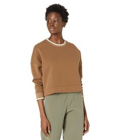 Толстовка Madewell, Foundational Fleece Cropped Classic Sweatshirt