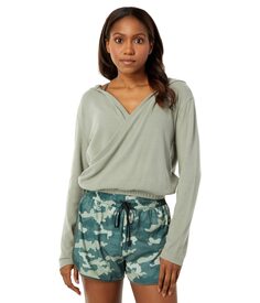 Худи THRIVE SOCIETE, Crop Wrap Hoodie