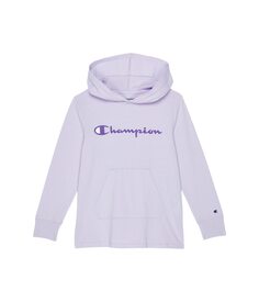 Худи Champion Kids, Classic Script Hooded Jersey Tee