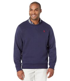 Пуловер U.S. POLO ASSN., Long Sleeve Popover Crew Neck Fleece Sweatshirt