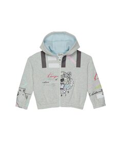 Худи Kenzo Kids, Zip-Up Hoodie Polar Bear Print