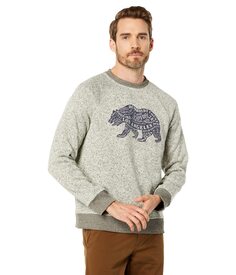 Пуловер Lucky Brand, Los Feliz Fleece California Bear Crew