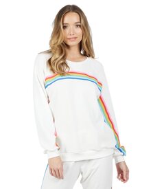 Свитер Lauren Moshi, Noleta Stripe Peace Sweater