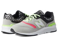 Детские кроссовки New Balance 997H, серый/зеленый