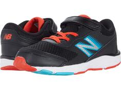 Детские кроссовки New Balance 680v6, черный/красный/голубой