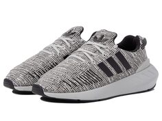 Детские кроссовки Adidas Originals Swift Run 22, серый/черный