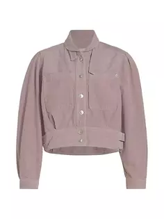 Вельветовый бомбер Rashane Isabel Marant Étoile, цвет lilac