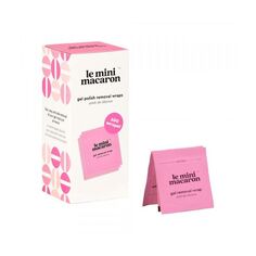 Средство для снятия лака Toallitas Quitaesmaltes Le Mini Macaron, 100 unidades