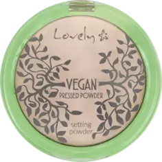 Пудра для лица Vegan Polvos Compactos Lovely Makeup, Beige