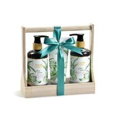 Крем для рук Cesta Baño Madera Aloe Vera Lorenay, Set 3 productos