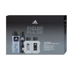 Мужская туалетная вода Dynamic Pulse Eau de Toilette Estuche Hombre Adidas, Set 4 productos