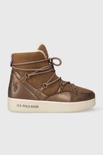 НАС. Поло Ассн. зимние ботинки VEGY U.S. Polo Assn., коричневый