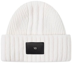 Шапка Y-3 Knit Beanie, светло-кремовый