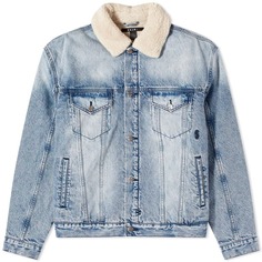 Куртка Ksubi Oh G Sherpa Denim, синий