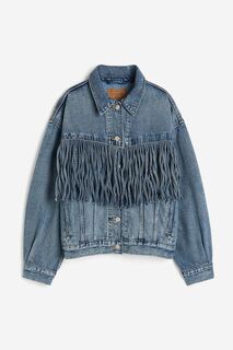 Куртка джинсовая Levi&apos;s 90s Fringe Trucker, синий Levis