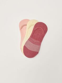 Женские балетные носки с собственным рисунком, 3 шт. в упаковке LCW Dream