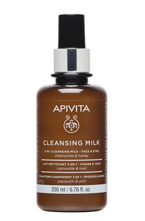 Apivita очищающее молочко для лица, 200 ml