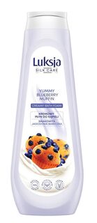 Luksja Silk Care Blueberry Muffin ванна с пеной, 900 ml