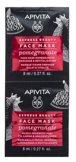 Apivita Express Beauty Pomegranate медицинская маска, 2 шт.