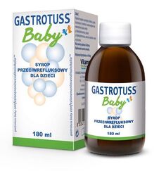 Gastrotuss Baby антирефлюксный сироп для детей, 180 ml Vitamed