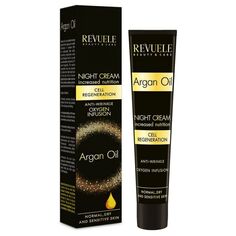 Ночной крем Argan Oil Crema Facial Noche Revuele, 50 ml