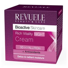 Ночной крем Rich Vitality Crema de noche Revuele, 50 ml