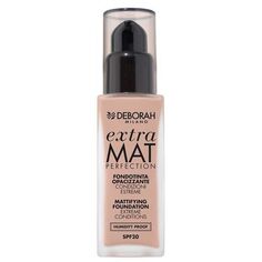 Тональная основа Extra Mat Perfection Base de Maquillaje Deborah Milano, 05 Amber