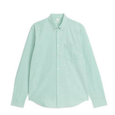 Рубашка ARKET Oxford, светло-зеленый
