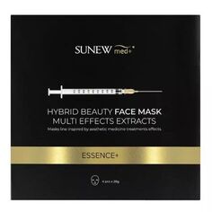 SunewMed+ Essence+ тканевая маска для лица, 4 шт.