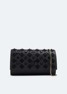 Кошелек CHRISTIAN LOUBOUTIN Paloma chain wallet, черный